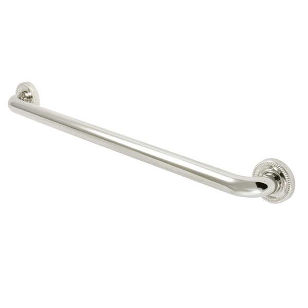 Camelon Contemporary Grab Bar, 26-13/16" L, Brass, Polished Nickel DR914246 - main